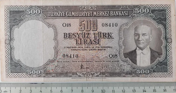 5. Emisyon 2. Tertip 500 Türk Lirası ürün fotoğrafı